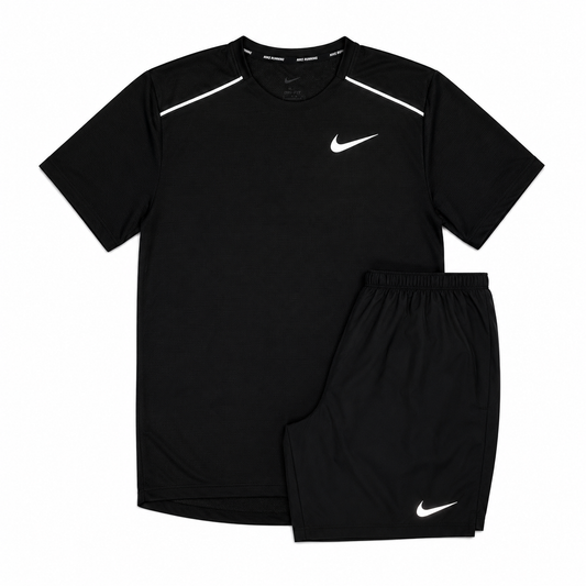 Ensemble Nike running Noir